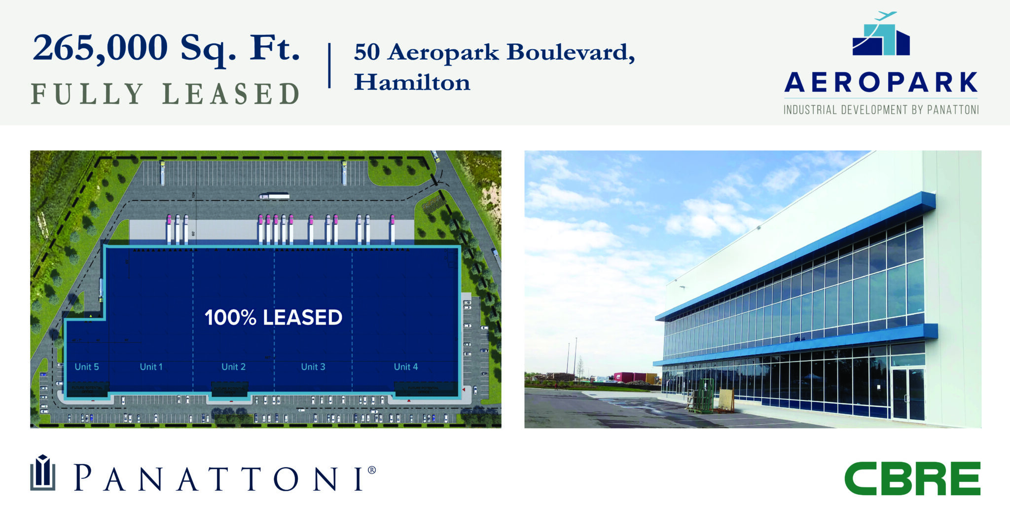 50 Aeropark Boulevard Hamilton | 100% LEASED!