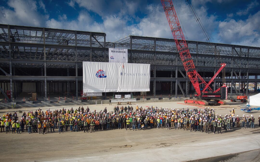 Celebrating the Topping-Off Ceremony in Calgary!