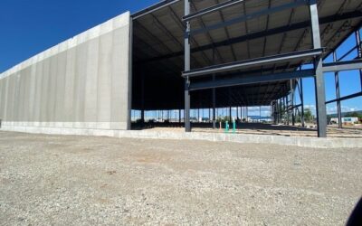 Precast Underway at 398 Railside Drive, Brampton