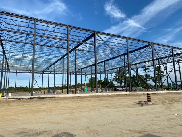 Steel is Up at 10 Aeropark Boulevard, Hamilton