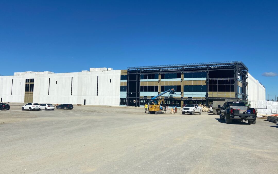 Precast Complete at Building 2 & Underway at Building 1 at Highways 7&50!