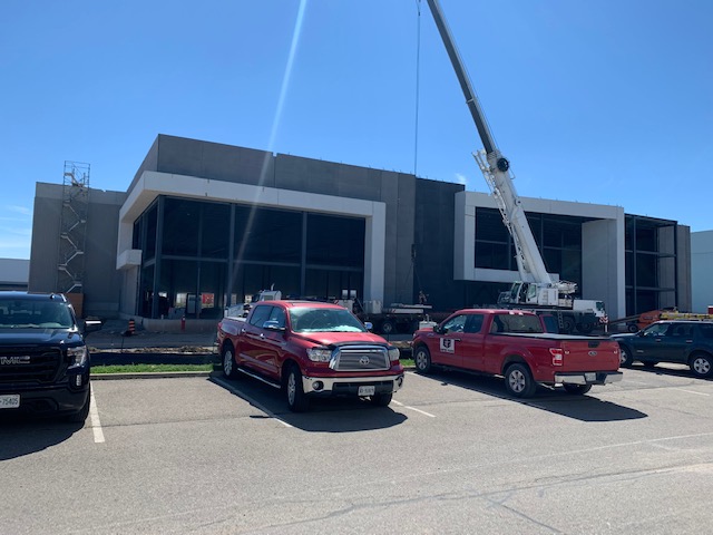 Precast is Nearing Completion on 100 Whybank Drive, Brampton