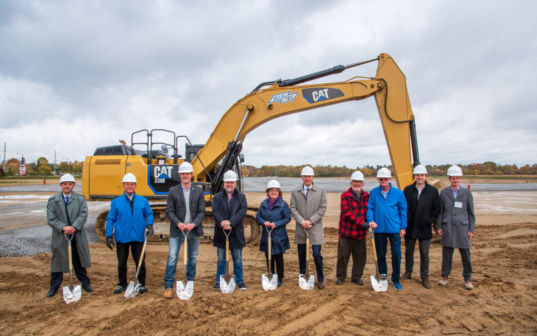 We Have Broken Ground at 404 Logistics Park, Keswick!